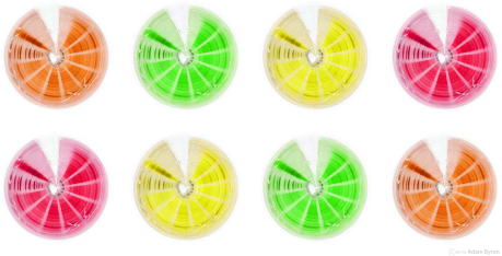 Citrus Gels // Image By Adam Byron